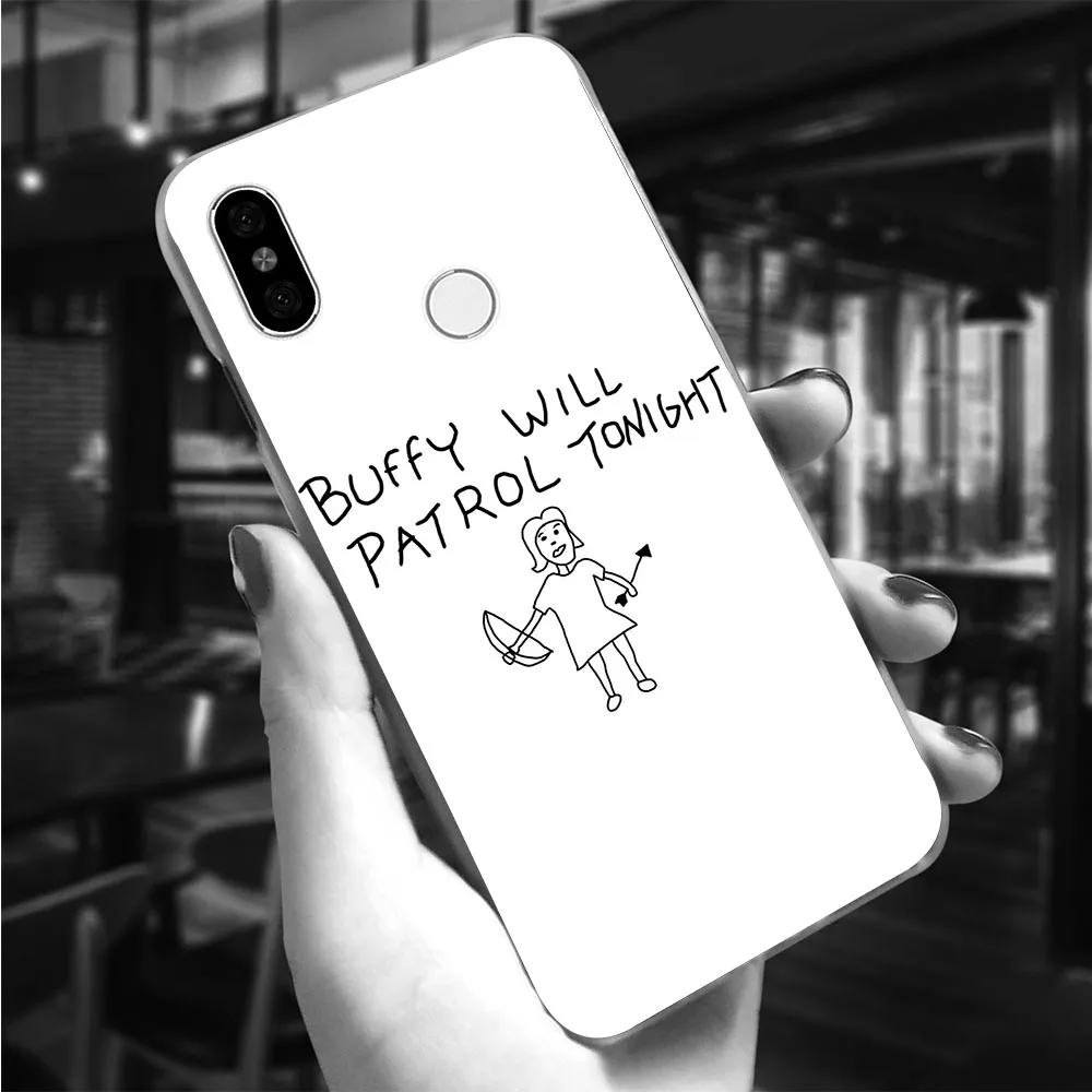 

Hard Cover for Xiaomi Redmi Note6 6Pro Buffy Vampire Slayer Case for Redmi 4X Cover 4A 5 Plus 5A Prime 6A Note 5 6 Pro Back