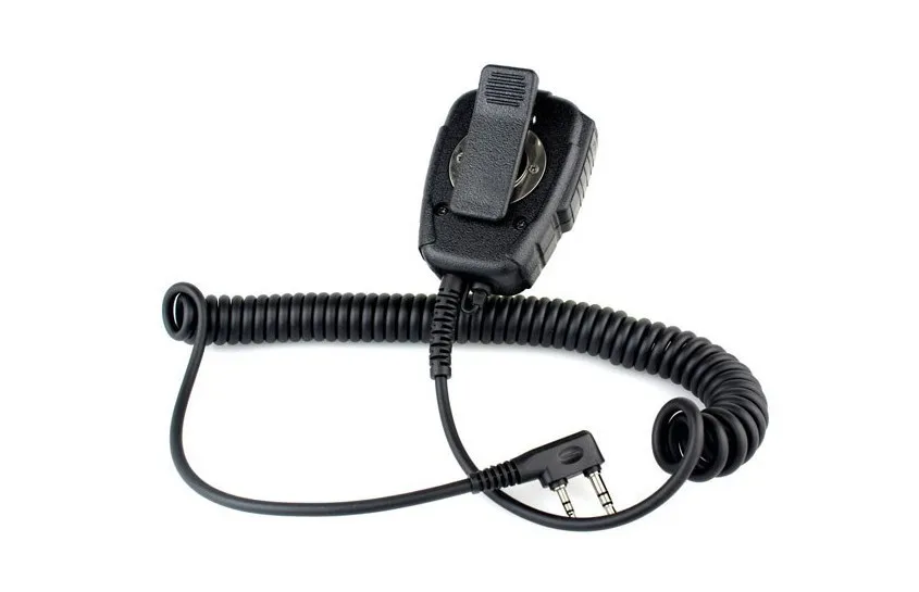 XQF мини Динамик MIC Водонепроницаемый ручной микрофон для Kenwood TK3107 3207 Baofeng UV-5R Двухканальные рации
