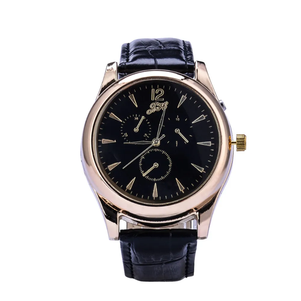 Cigarette Lighter watch Men USB rechangeable Casual Quartz Watch fashion Arc Flameless Lighter Wristwatches clock JH338