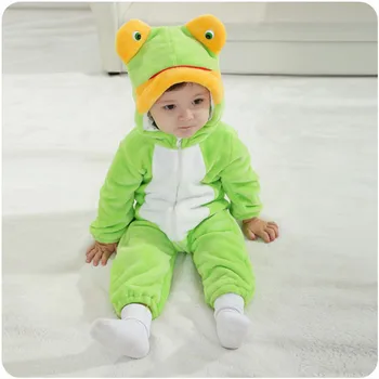 

0-24 Months Body Suit Frog Baby Infant Romper Fleece Newborn Baby Jumpsuit 2020 Spring Autumn Baby Clothes RL2-B