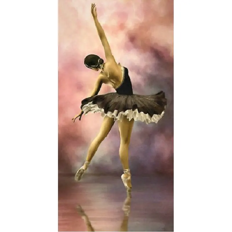

DIY Diamond embroidery ballet girl diamond painting cross stitch crafts drill resin mosaic kit full rhinestone home decor