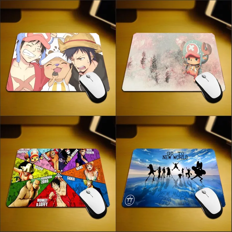 One Piece Anime large mouse pad electronic sports game keyboard mat hot rubber