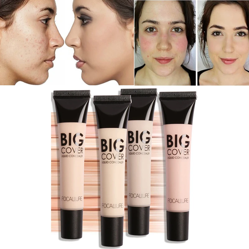 

4 Colors Concealer Cream Body Skin Brighten Make Up Foudantion Natural Cover Defect Concealer Liquid