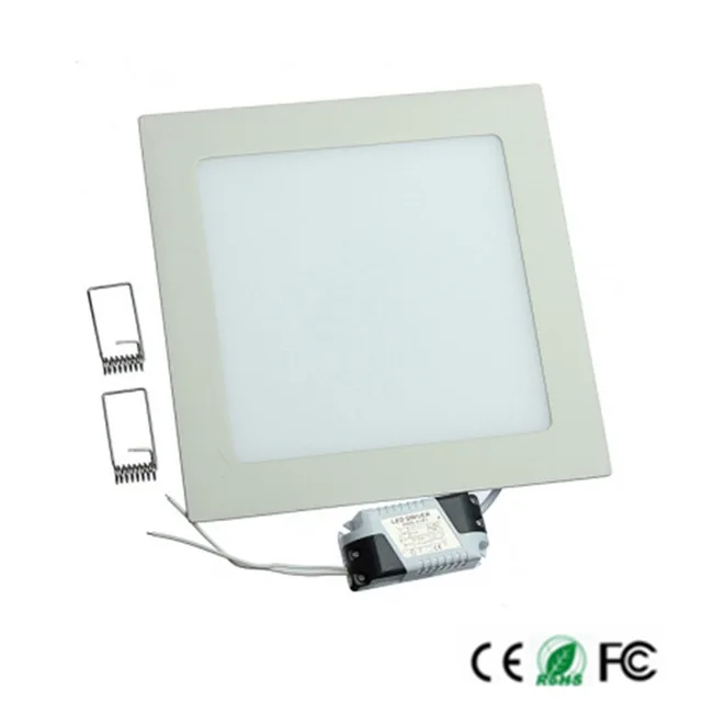 

Dimmable LED Panel Light Ultra Thin Ceiling Recessed Downlight 3w 4w 6w 9w 12w 15w 25w Square LED Spot Light AC85-265V