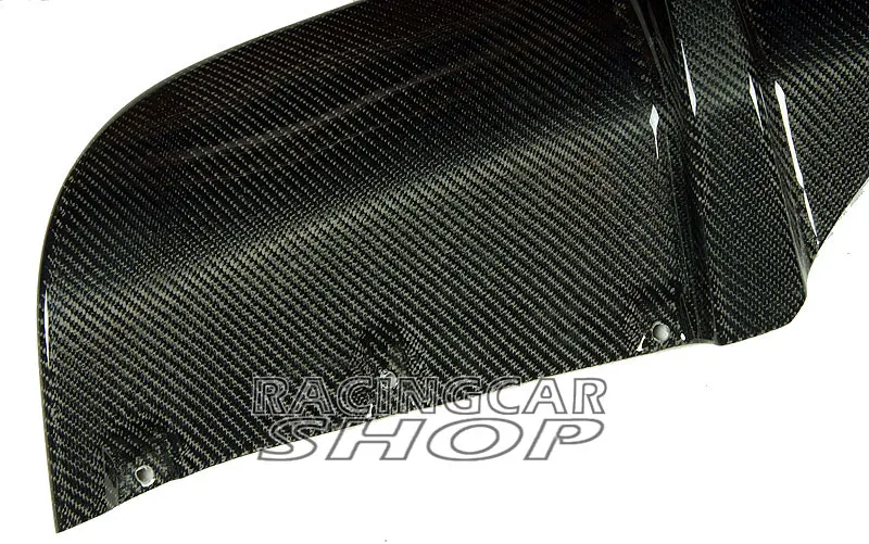 Задний диффузор для губ из настоящего углеродного волокна для BMW F15 X5 M-tech M-Sport бампер 2014up B181