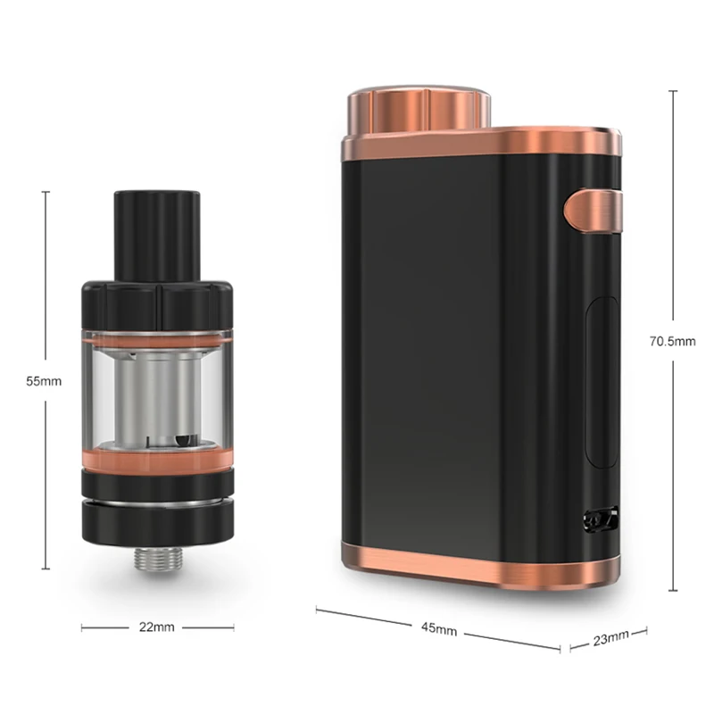 Eleaf iStick Pico TC 75 Вт стартовый мод с атомайзером MELO III 2 мл EC 0 3 Ом катушка головка