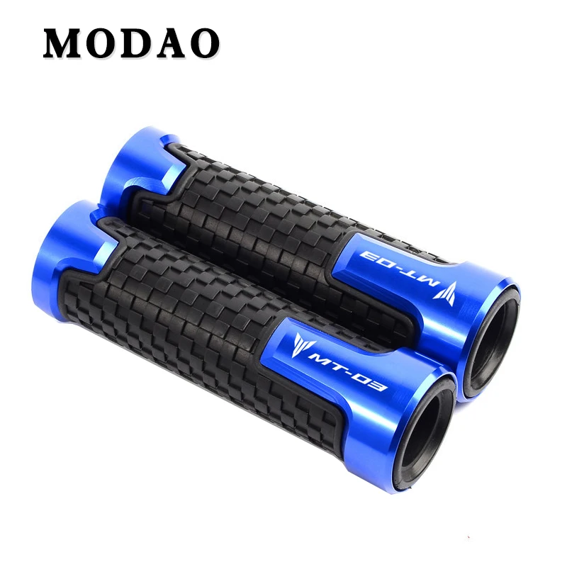 22 мм 7/8 ''grip для YAMAHA MT03 MT09 mt-03 MT-09 CNC+ противоскользящее резиновое Аксессуары для мотоцикла, мотоцикл ручка руль