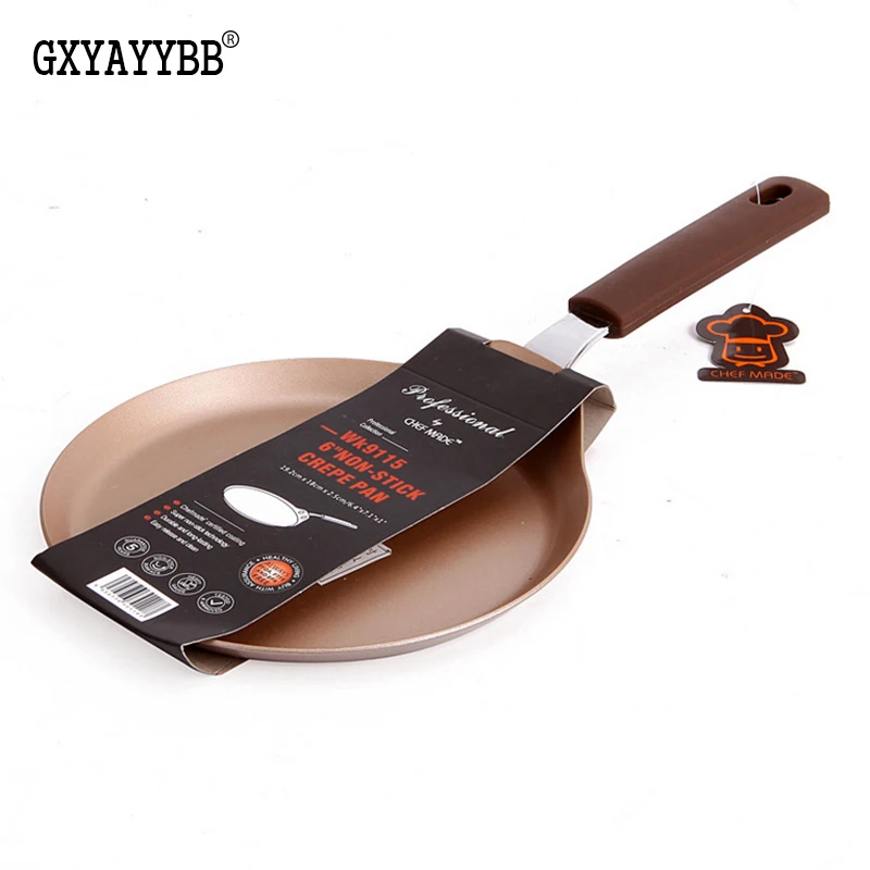 

GXYAYYBB Western 18CM Nonstick Pan Non-stick Cookware Frying Pan Saucepan Small Fried Eggs Pot General housewares kitchen