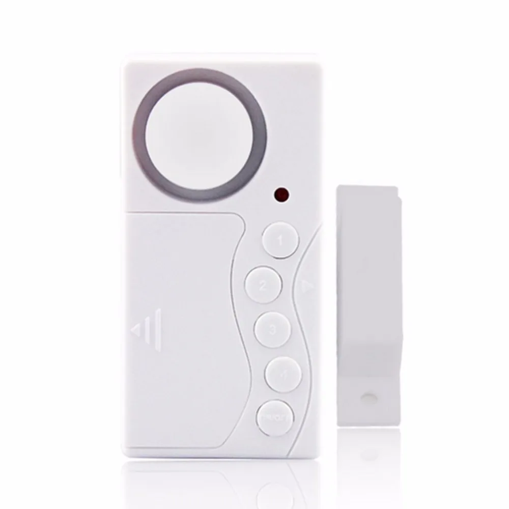 

KS-SF19UP 4-in-1 Simple Magnetic Door Sensor Detector 108dB High Volume Window Monitor Home Security Sensor Alarm