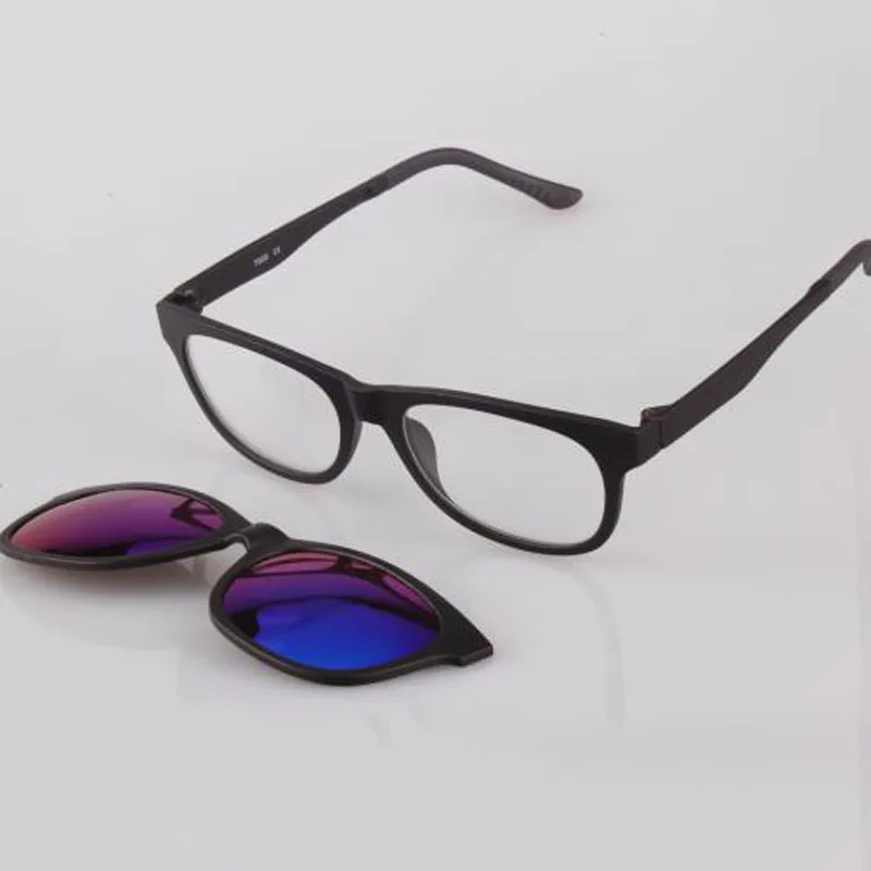TOPSPORTS поляризационные мужские солнцезащитные очки с зажимом, оптическая оправа, очки для ночного видения, магнит на приводе, wo, Мужская близорукая рама, очки