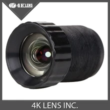 4K LENS 4.14mm Lens f/3.0 74d HFOV 5MP No Distortion 1/2.5″ for Gopro Camera Modification Hot Free Shipping