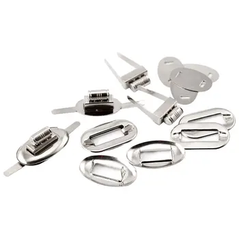 

10 Sets Purse Twist Turn Lock 32x17mm 26x16mm 32x20mm 32x19mm