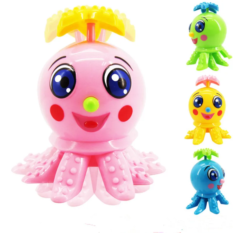 1 шт. новый красочный мультфильм Kawaii ветер Осьминог Go Боком Заводной милый