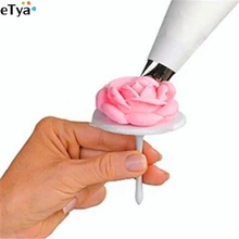 4 шт./компл. белый Sugarcraft кекс торт стенд глазурь Крем Цветок украшения ногтей инструменты