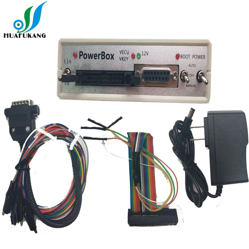 jtag power box KTMOBD V1.95 ECU программист с jtag разъем питания с новым J2534 через OBD плюс USB ключ - Цвет: jtag power box