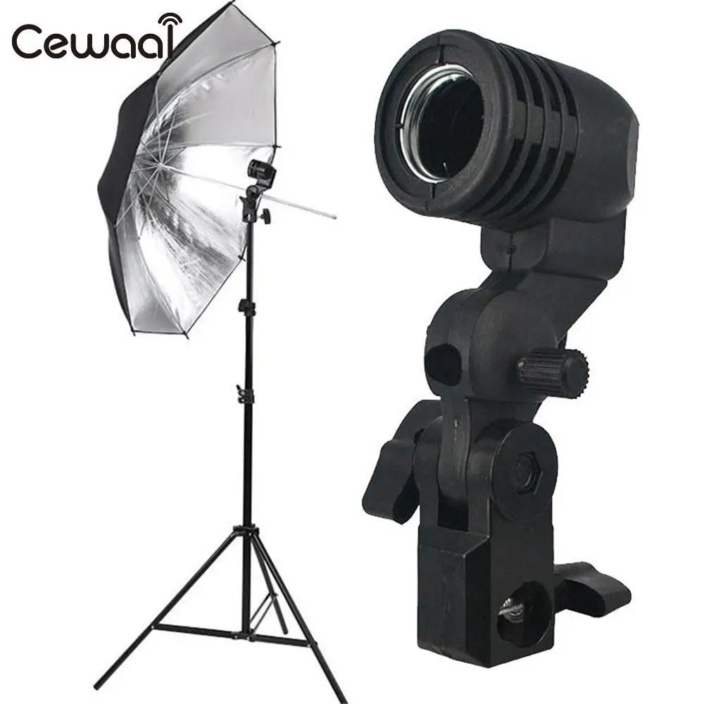 Cewaal Photography Photo Studio Lighting Single Bulb Light Lamp Holder