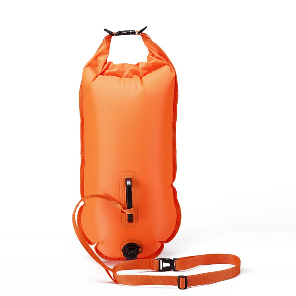 

QUBABOBO New Wave Swim Buoy-Open Water Swim Buoy With Dry Bag and Cellphone case for Swimmers, Triathletes, and Snorkelers
