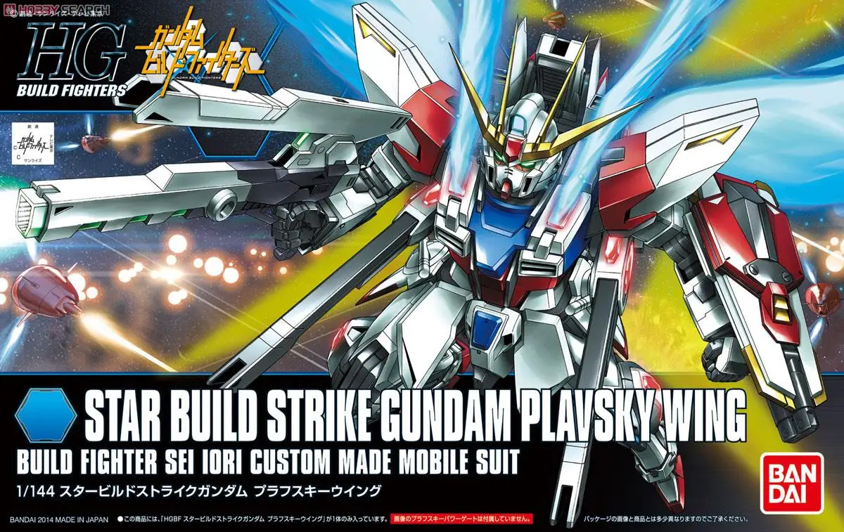 Bandai Gundam 1/144 HGBF Star Build Strike Plavsky Wing сборные модели экшн-фигурки пластмассовые