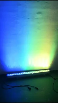 

4pcs/lot 24x3w led wall washer bar light dmx rgb ip65 dj led bar wash wall led