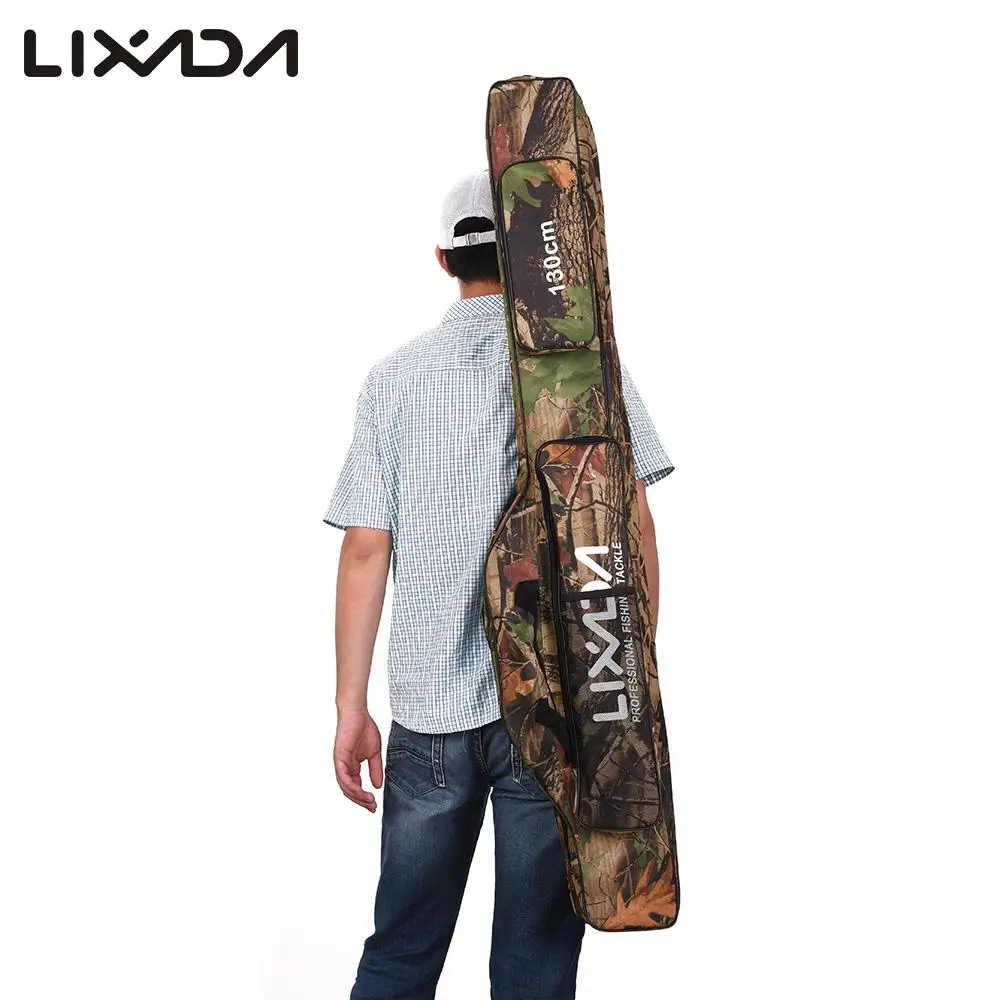 Lixada 130/150 см сумка для удочки катушка многофункциональная хранения рыболовных