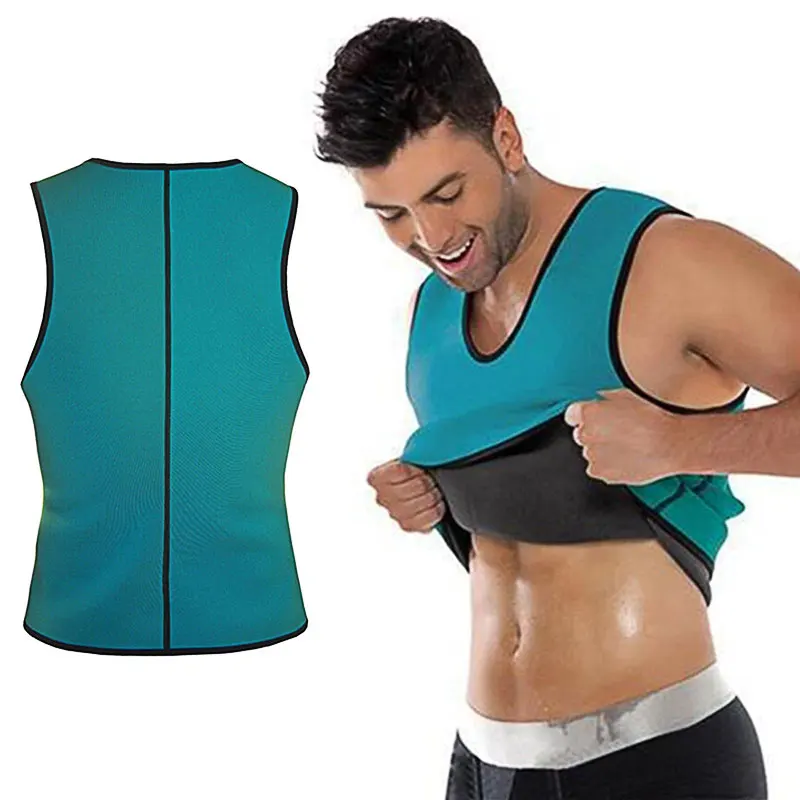 

Waist Shaper Neoprene Slimming Vest Shapewear Men Sweat Vest Quick Dry Sports Speed Wicking Clothes Corset Weight Loss Blouse