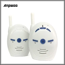Горячие anpwoo bm-v20 Беспроводной Детские аудио Мониторы электронные детские 2 аудиоданных Двухканальные рации ребенок видеонаблюдения безопасный Портативный портативной