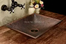 Free Shipping Fashion wash basin, Rectangular Basin, Handmade Copper Sink,Antique Bronze Basin,Brass Countertop Basin, Wholesale цена Free Shipping Fashion wash basin, Rectangular Basin, Handmade Copper Sink,Antique Bronze Basin,Brass Countertop Basin, Wholesale цены онлайн