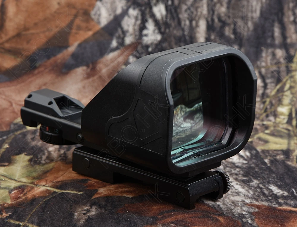 

Shooin Superlarge field of view tactical 1x Green Red Dot Sight Scope for M249 Picatinny Rail Mount Aluminum M8585