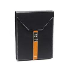 GALINER чехол для сигар из кожи, кедра, дерева, гумидор, путешествий, сигар для Cunban, Cohiba Box, портативный увлажнитель W/Sigaar