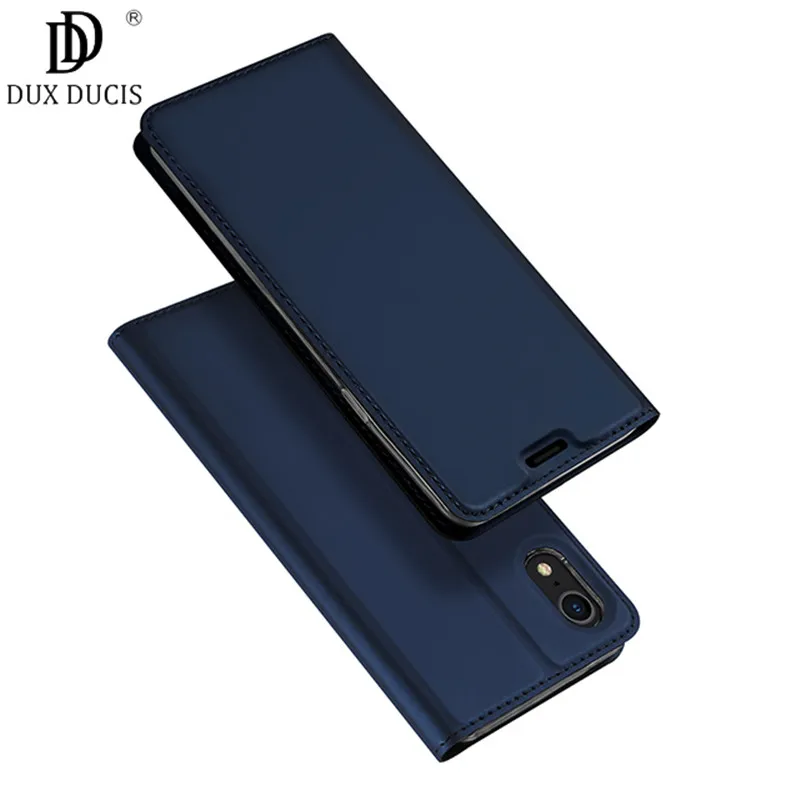 Case For iphone XS MAX case DUX DUCIS Luxury Flip Leather phone coque X XR 10 Protective cover for iphoneXS |