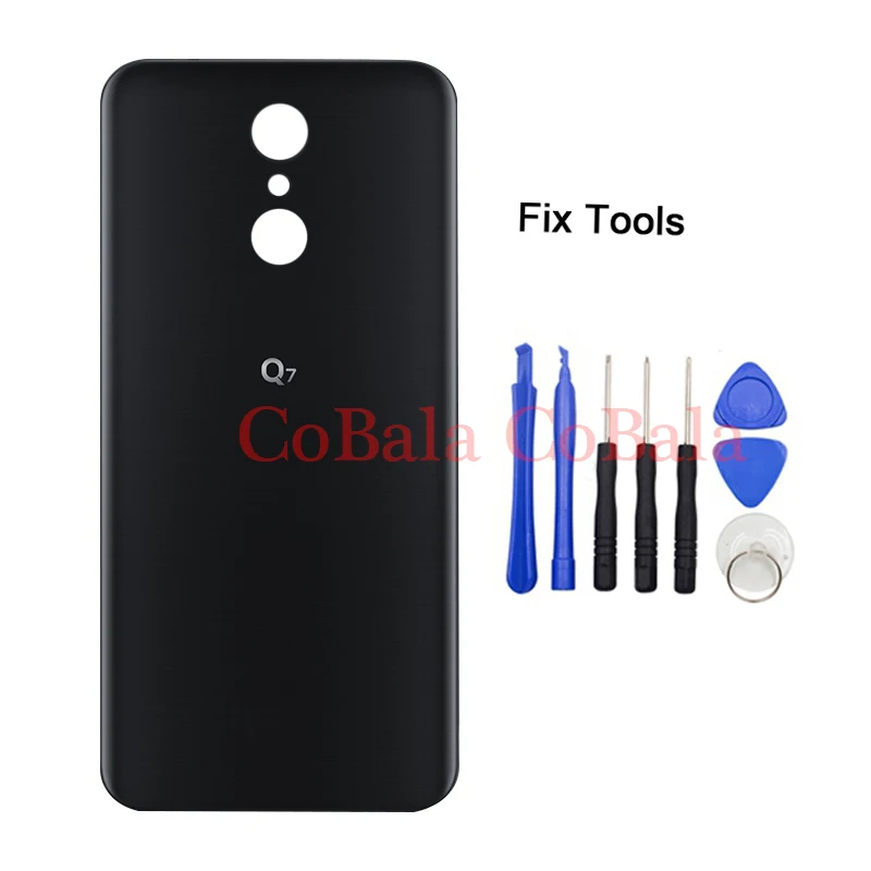 

1Pcs For LG Q7 Q7+ Back Battery Cover Rear Door Panel Housing Case Repair Replacement Part