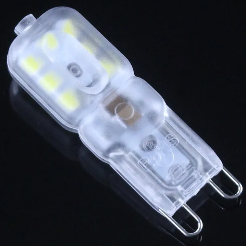 Светодиодная мини лампа G9 SMD2835 10 шт. 14 22 32 светодиода 220 В 230 240 В|Светодиодные лампы