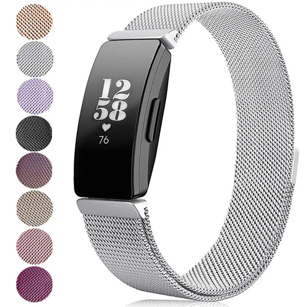 

For Fitbit Inspire HR Band Replacement Milanese Loop Magnetic Stainless Steel Strap Bracelet Betl for Fitbit Inspire Accessories