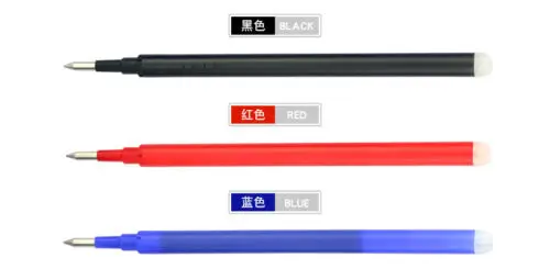 

3/6/12 pcs Black/Red/Blue Colors Pilot Frixion Erasable Ball Pen 0.7 mm Refill BLS-FR7 for LFBK-23F