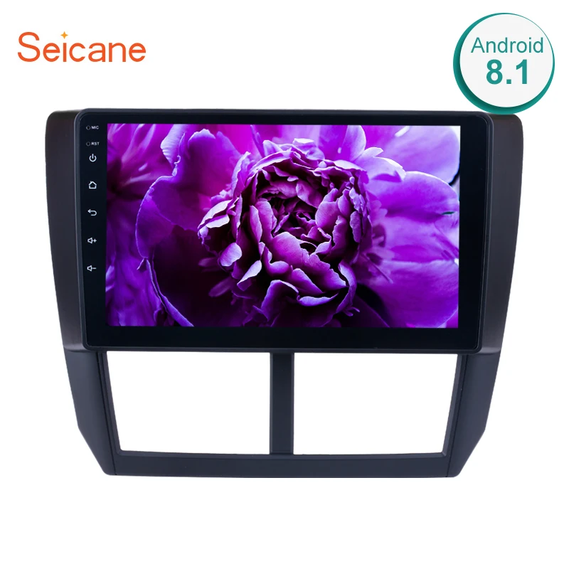 Najtaniej Seicane 2Din odtwarzacz multimedialny gps 9 Cal Android 8.1 radia samochodowego dla Subaru Forester 2008 2009 2010 2011 2012 wsparcie audio Wifi