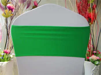 

Single Layer Spandex Bands/Lycra Band/Expand Bands/Chair cover sash For Wedding Party Banquet Decorations