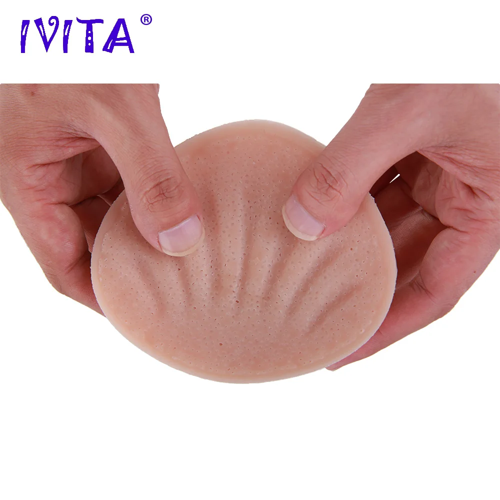 IVITA 180 г бежевые реалистичные силиконовые формы груди поддельные для сексуальных