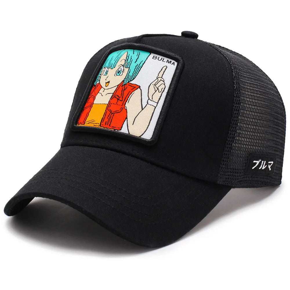 2019New Fashion Dragon Ball Baseball Caps Men Breathable Mesh Snapback Caps Sun Hat For Women bone Casquette Hip Hop cap Dad Hat