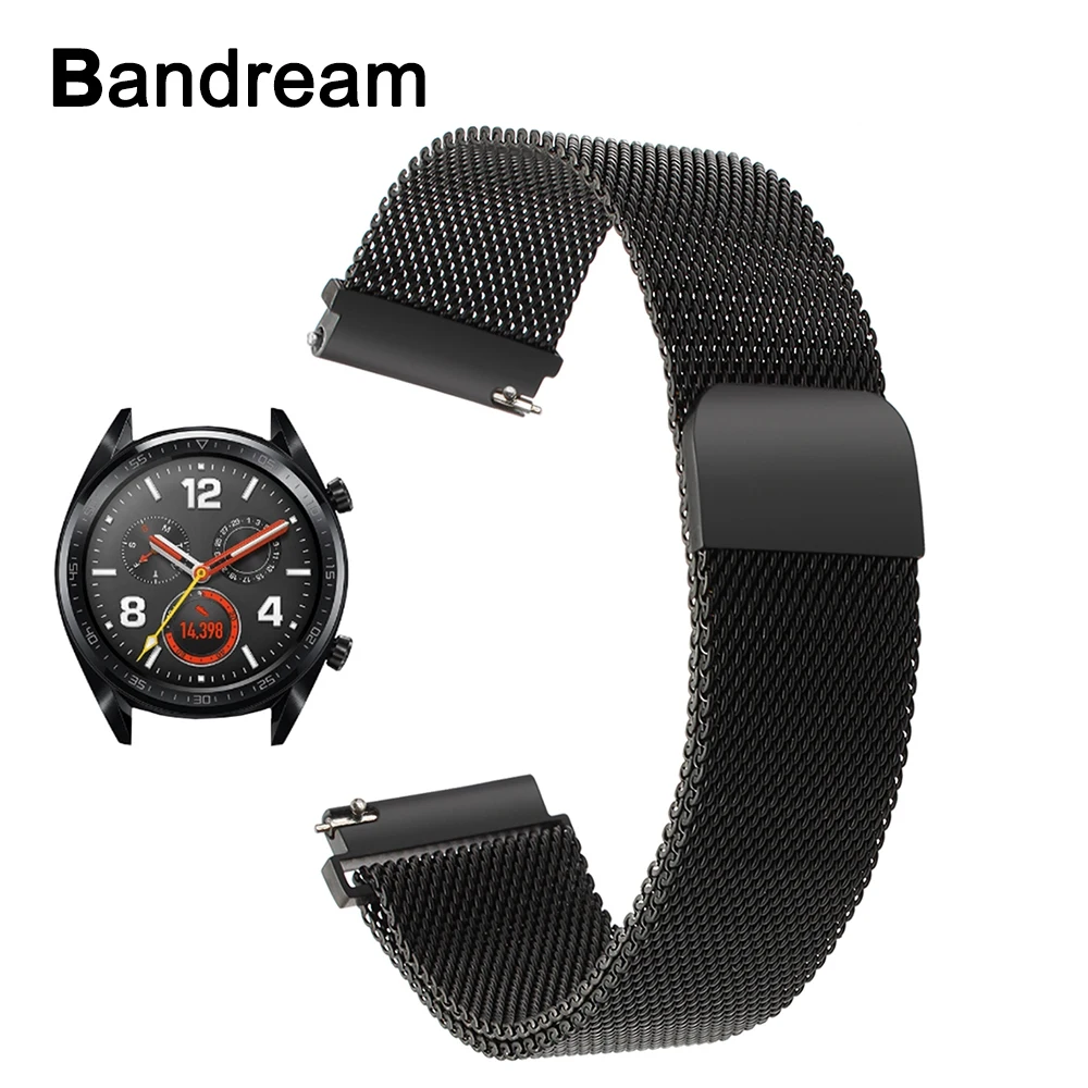 Milanese Loop Stainless Steel Watchband for Huawei Watch