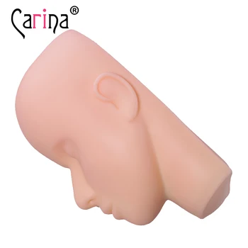 

Mannequin Head For Makeup Practice Face Massage Model Flat Silicone Mannequin Head For Eyelash Extension Fake Cosmetology Doll