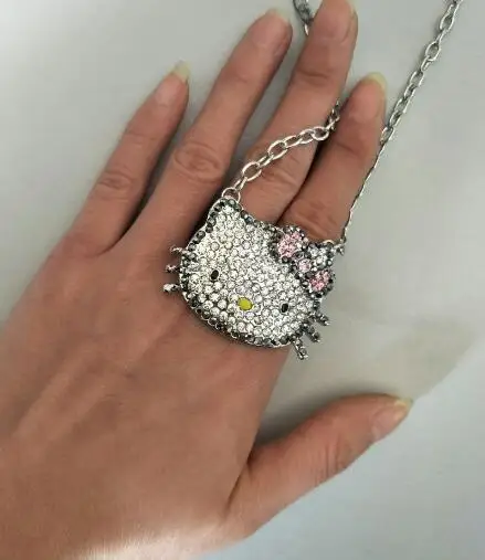 Цепочки и ожерелья cat Jewelry Bojiux Нержавеющая сталь цепи Цепочки и Ожерелья Подвески милый котенок кошка Цепочки и ожерелья s Модные украшения для женщин - Окраска металла: С черным покрытием, нанесенным краскопультом