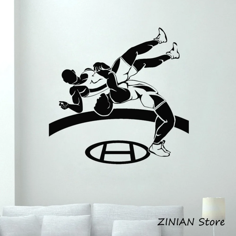 Wrestling Decor Custom Wrestling Wall Art Wrestler Gifts
