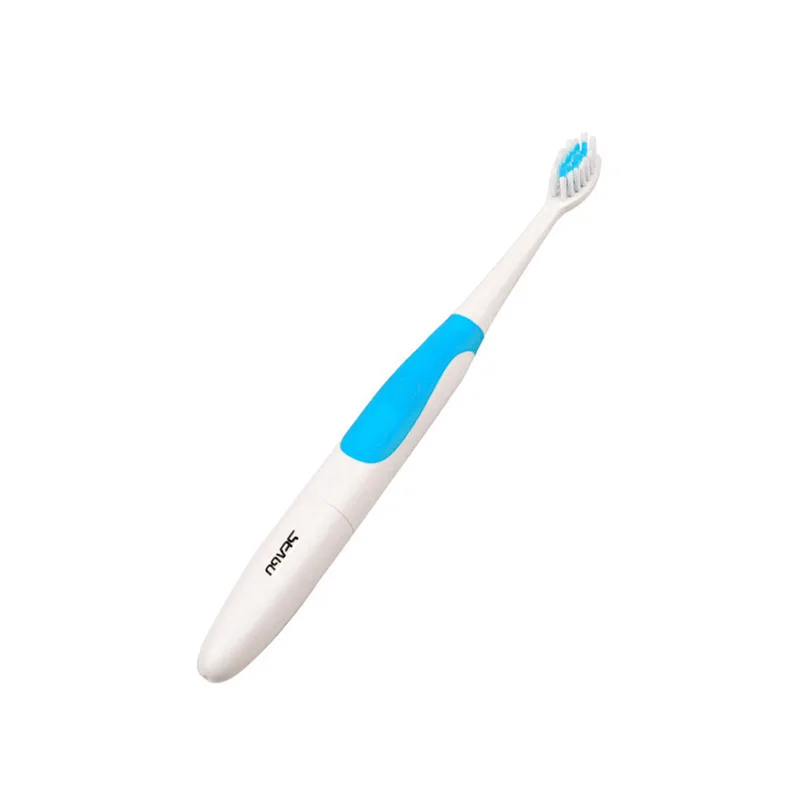 

Waterproof Electric Toothbrush Teeth Whitening Sonic Tooth Brush Non-Rechargeable Battery Powered With 2 Replaceable Brush Head