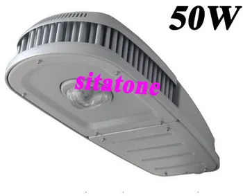 

3 year warranty Retail free shipping AC85-265V 50W led street light IP65 Bridgelux 130lm/W chips led streetlight