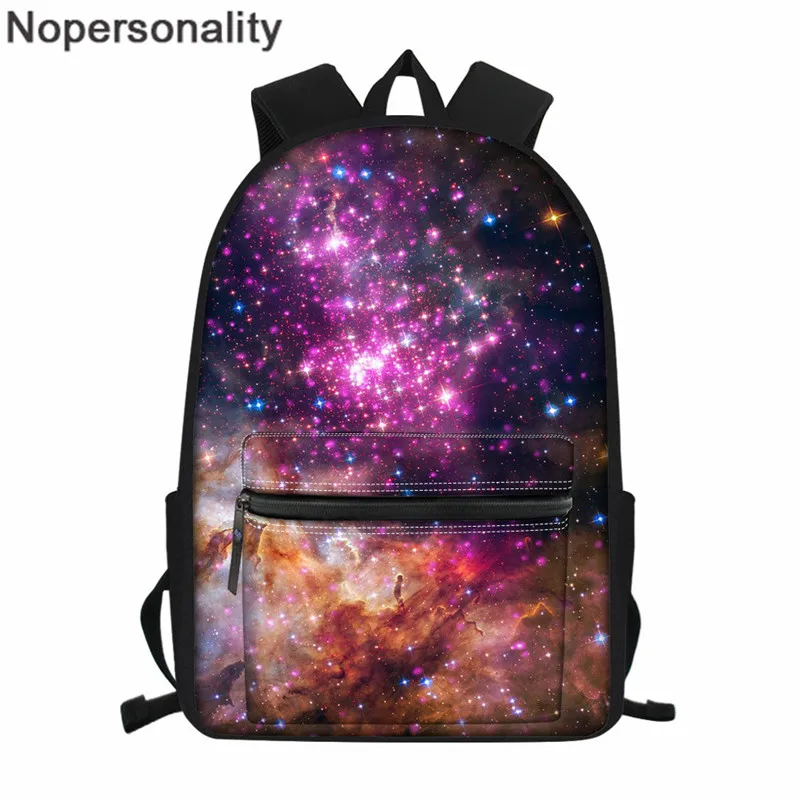 Z4851Z58 Рюкзак Nopersonality Galaxy Space Star для подростков девочек мальчиков Уникальный Детский рюкзак студенческий рюкзак детский многоцветной рюкзак - Цвет: Z4851Z58
