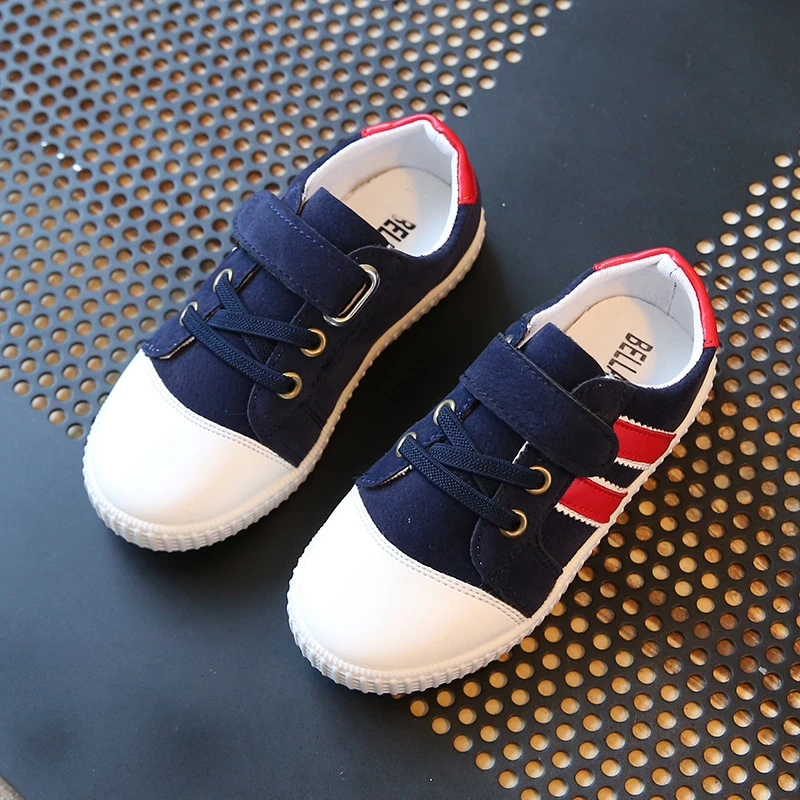 Taille 22 31 Nouveaux Petits Enfants Toile Shoes Pour Enfants Bebe Garcons Toile Shoes Filles Plat Sneakers Casual Eleves De L Ecole Chaussures Aliexpress