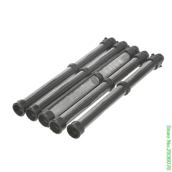 

5Pcs Black 60 Mesh Airless Pump Filter For Airless Spray Gun Replacement Tools Drop Shipping Support