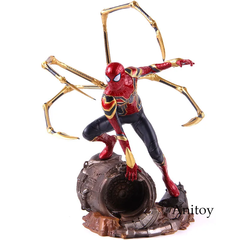 

Marvel Studios Avengers Figure Iron Spiderman 1/10 Scale Spider Man Action Figure Statue PVC Collectible Model Toy