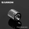 Barrow TXDJZ-A01, Double Internal Thread Rotating Fittings, Black/Silver/White Female To Female 360 Degree Rotation Fittings ► Photo 3/4