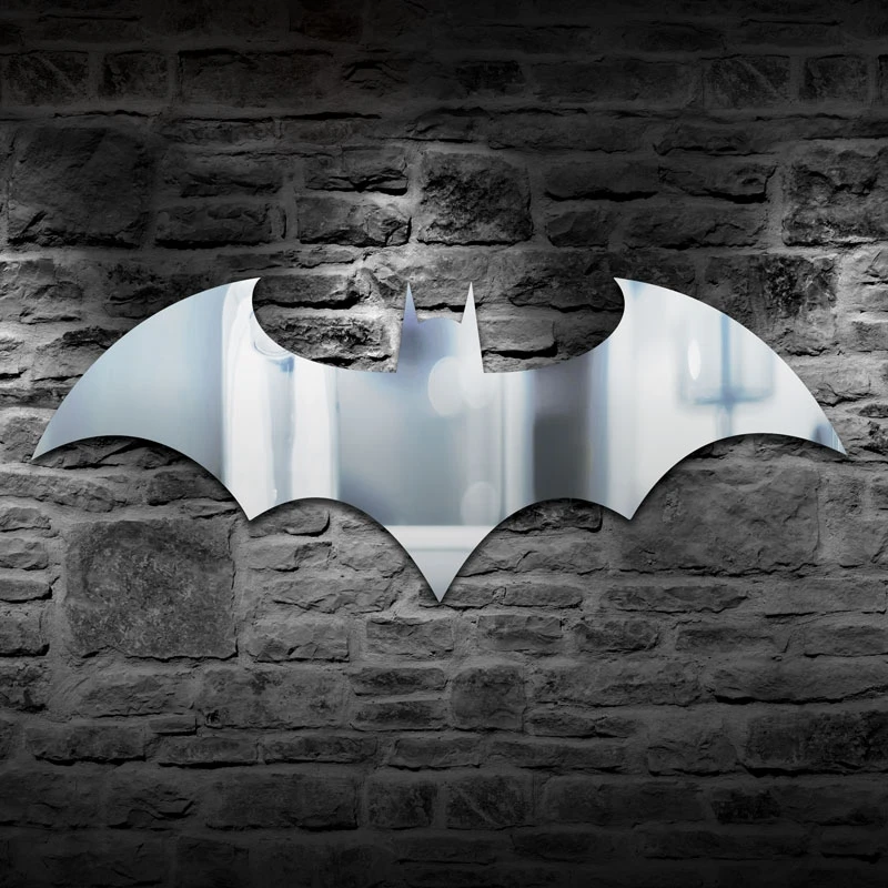 Batman Projection Night Light RGB Color Changing LED Bar Party Decoration Mirror Wall Lamp